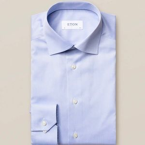 Eton Light Blue Signature Twill Shirt, Never worn.